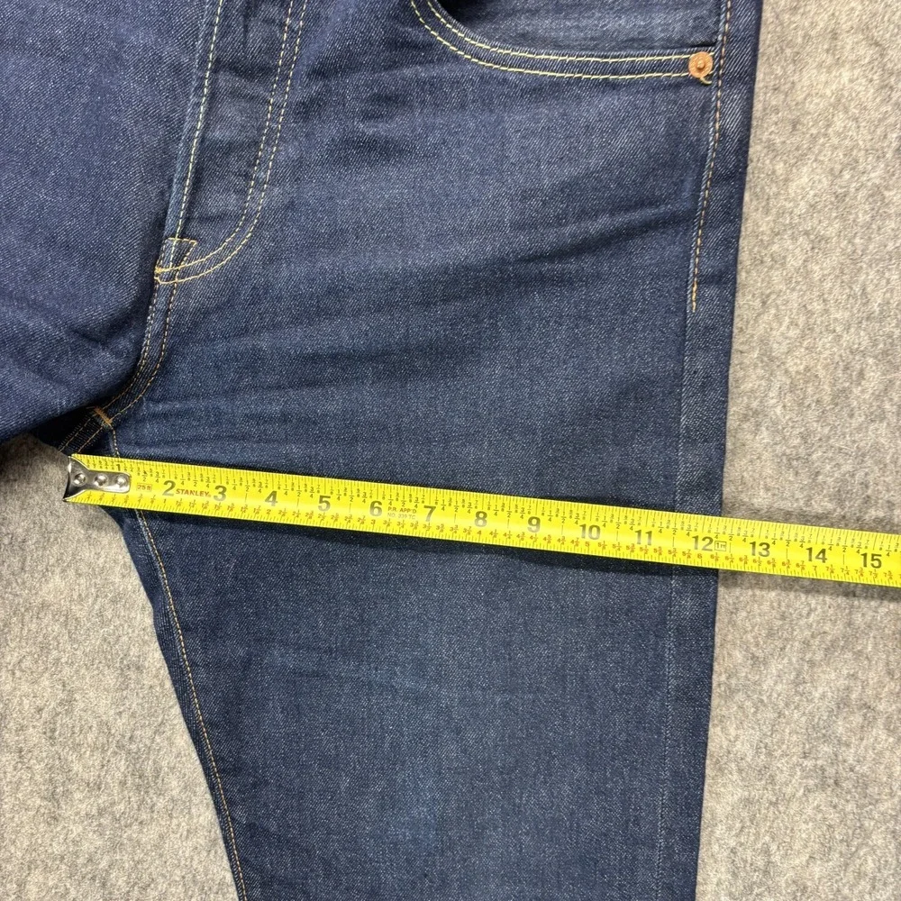 Levi's Premium 501 '93 Jeans Men's 31 x 32 Blue Dark Wash Button Fly Straight